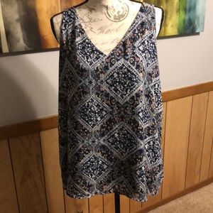 Maurices floral tank
